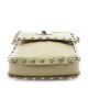 Zlatá klopnová dámská crossbody kabelka Elira
