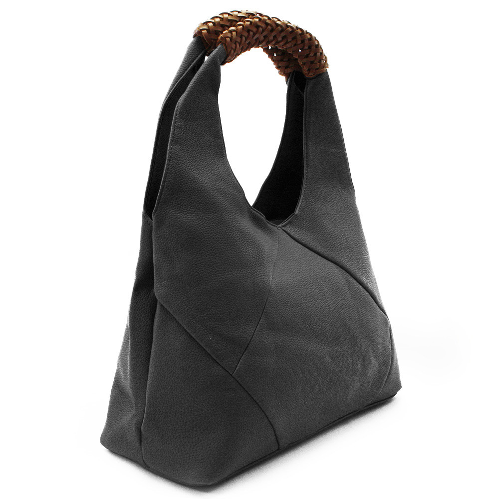 Černá dámská kabelka s proplétáním Inaya