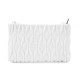 Bílá netradiční prošívaná crossbody dámská kabelka Azzini
