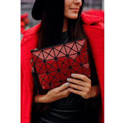 Červená stylová dámská kosmetická taštička Elet