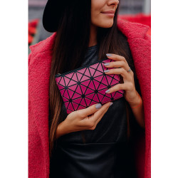 Fialová stylová dámská kosmetická taštička Elet