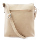 Krémová crossbody dámská kabelka Bakest