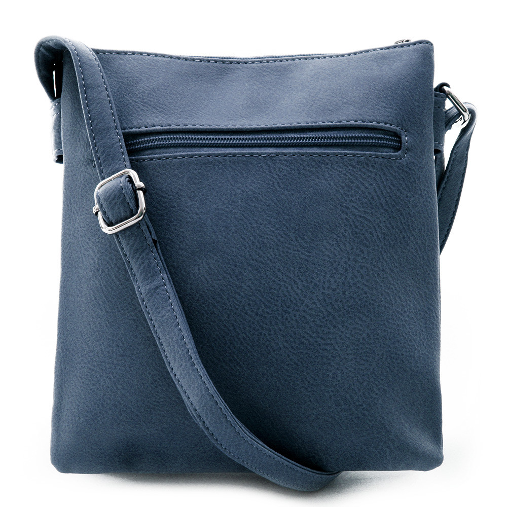 Tmavě modrá crossbody dámská kabelka Bakest