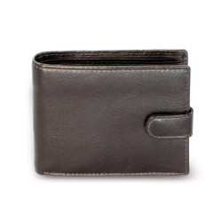 Tmavě hnědá pánská kožená peněženka Jace
