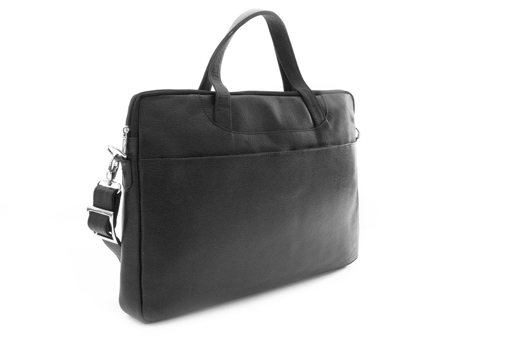 Černá pánská příruční taška na notebook Telfer