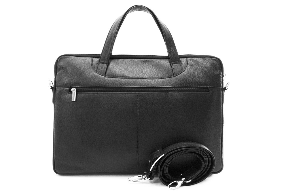 Černá pánská příruční taška na notebook Telfer