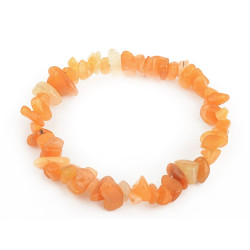 Žlutooranžový dámský náramek z minerálů Aventurin