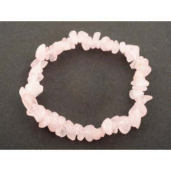 Růžový dámský náramek z minerálů Ruzenin
