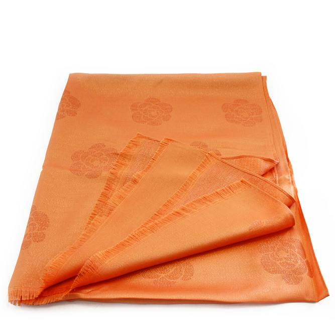 Oranžový dámský elegantní šátek Everleigh
