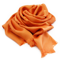 Oranžový dámský elegantní šátek Everleigh