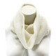 Smetanový dámský pletený nákrčník Girard