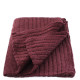 Vínově červený pletený dámský nákrčník Makoto
