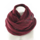 Vínově červený pletený dámský nákrčník Makoto