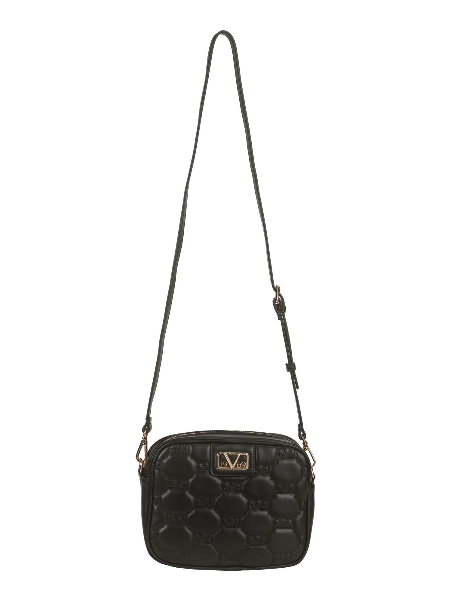 Černá trendy crossbody kabelka Harada