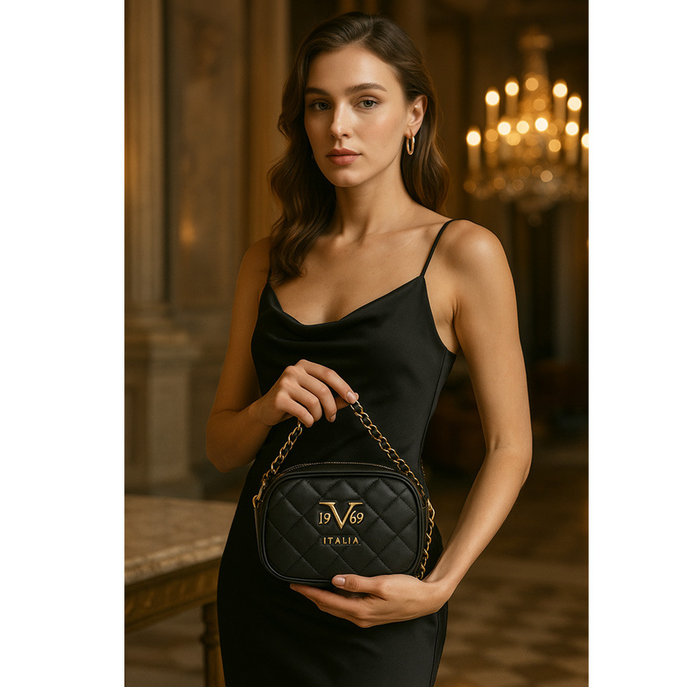 Černá dámská crossbody kabelka Yuki