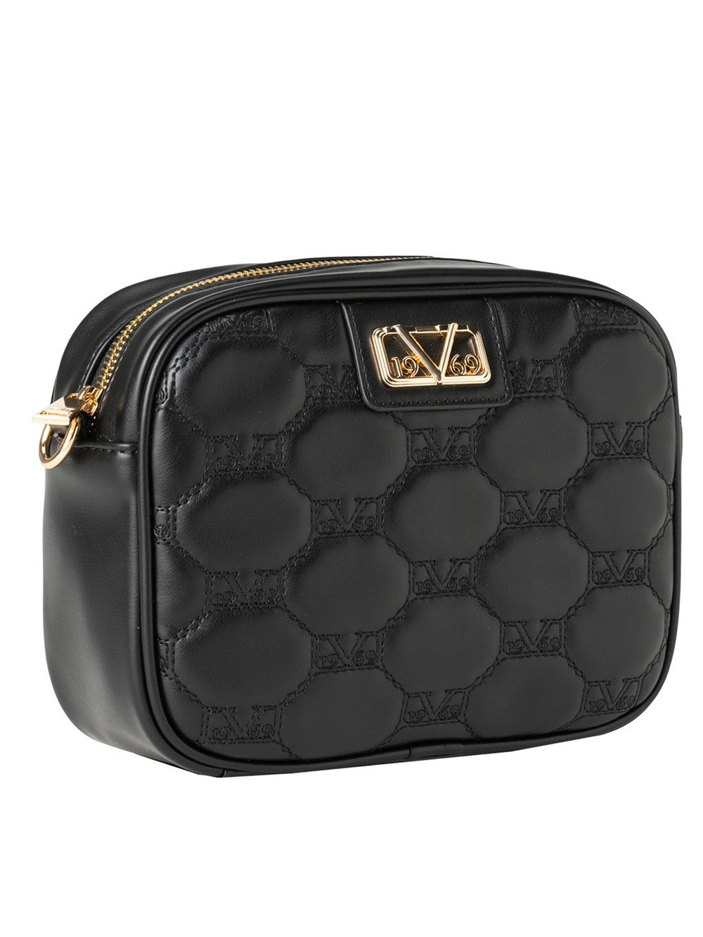 Černá trendy crossbody kabelka Harada