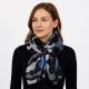 Šedý dámský elegantní šátek Noelia