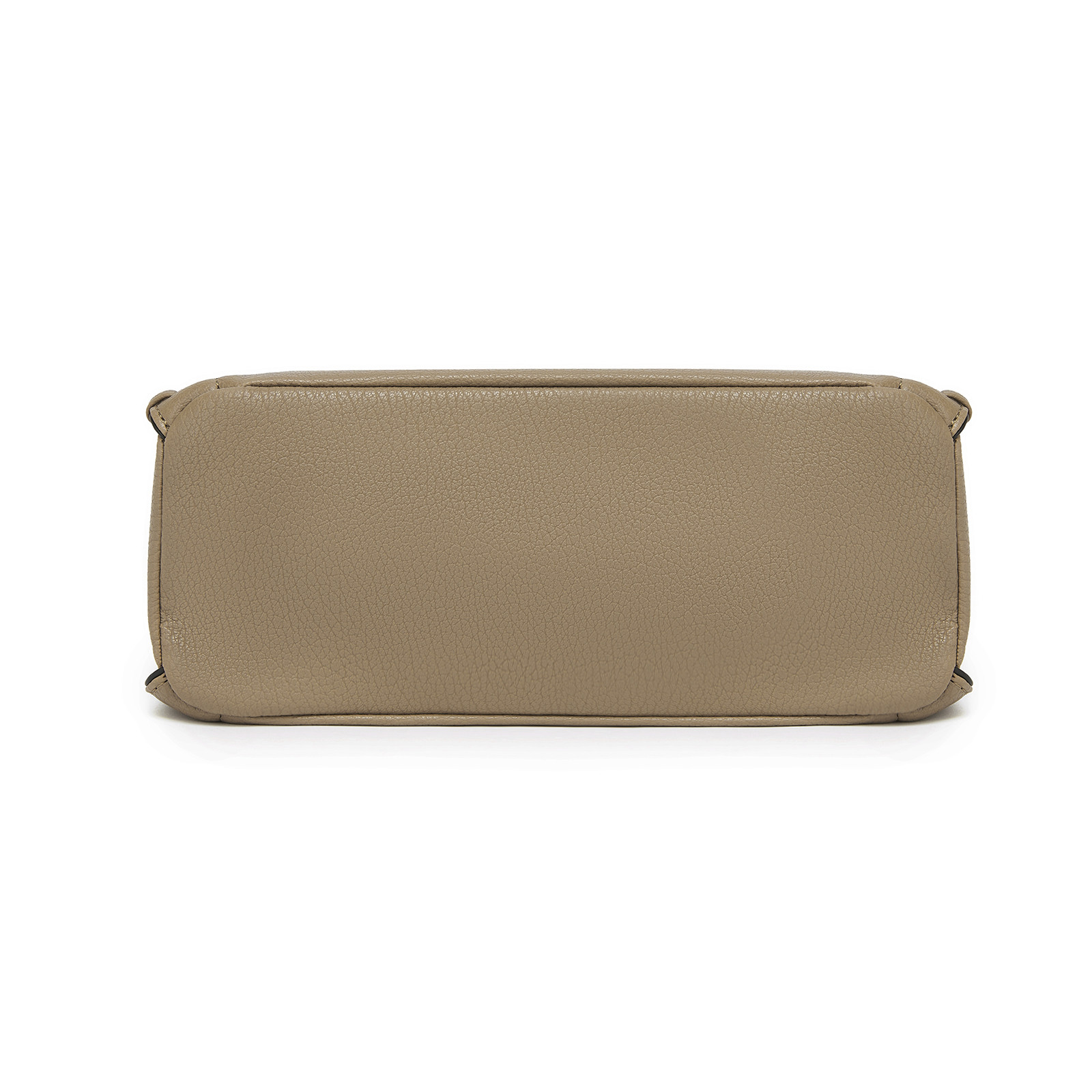 Světle hnědá texturovaná kabelka z PU kůže přes rameno Alina