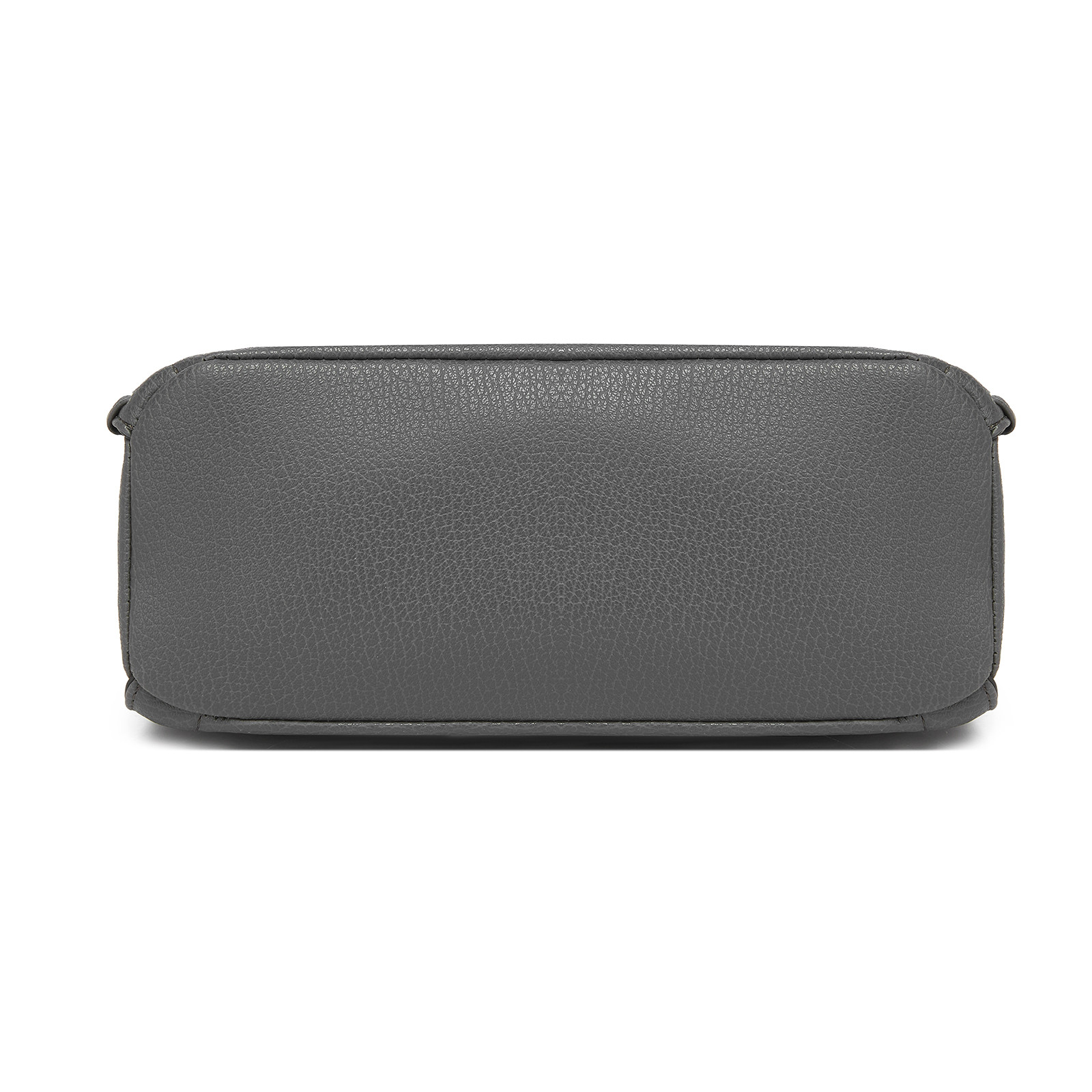 Šedá texturovaná kabelka do ruky i přes rameno Alina