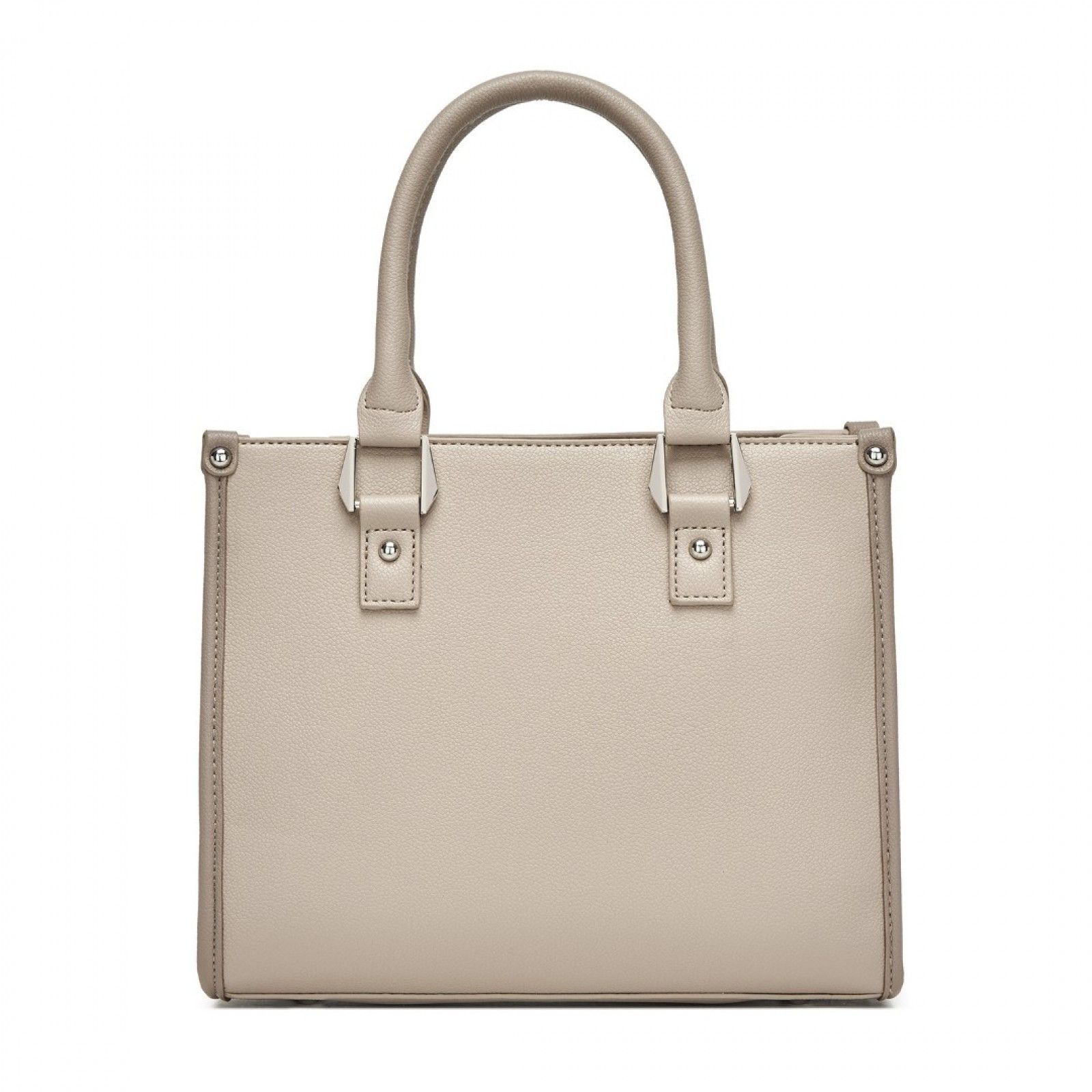 Elegantní prostorná taška s pleteným lemováním Hitomi