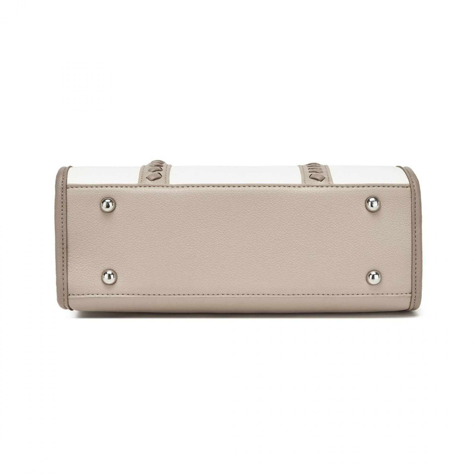 Elegantní prostorná taška s pleteným lemováním Hitomi