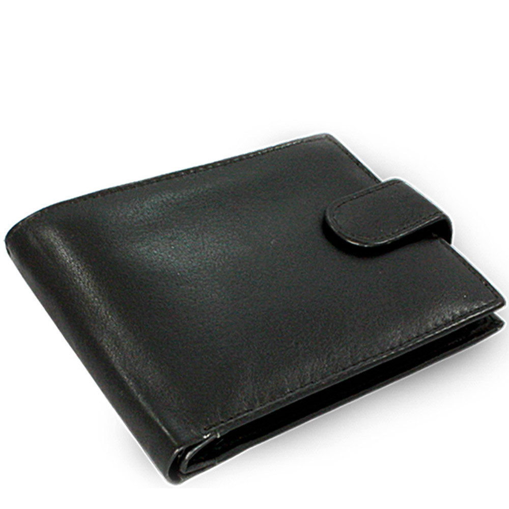 Sada černé tašky na notebook, peněženky a klíčenky Christian