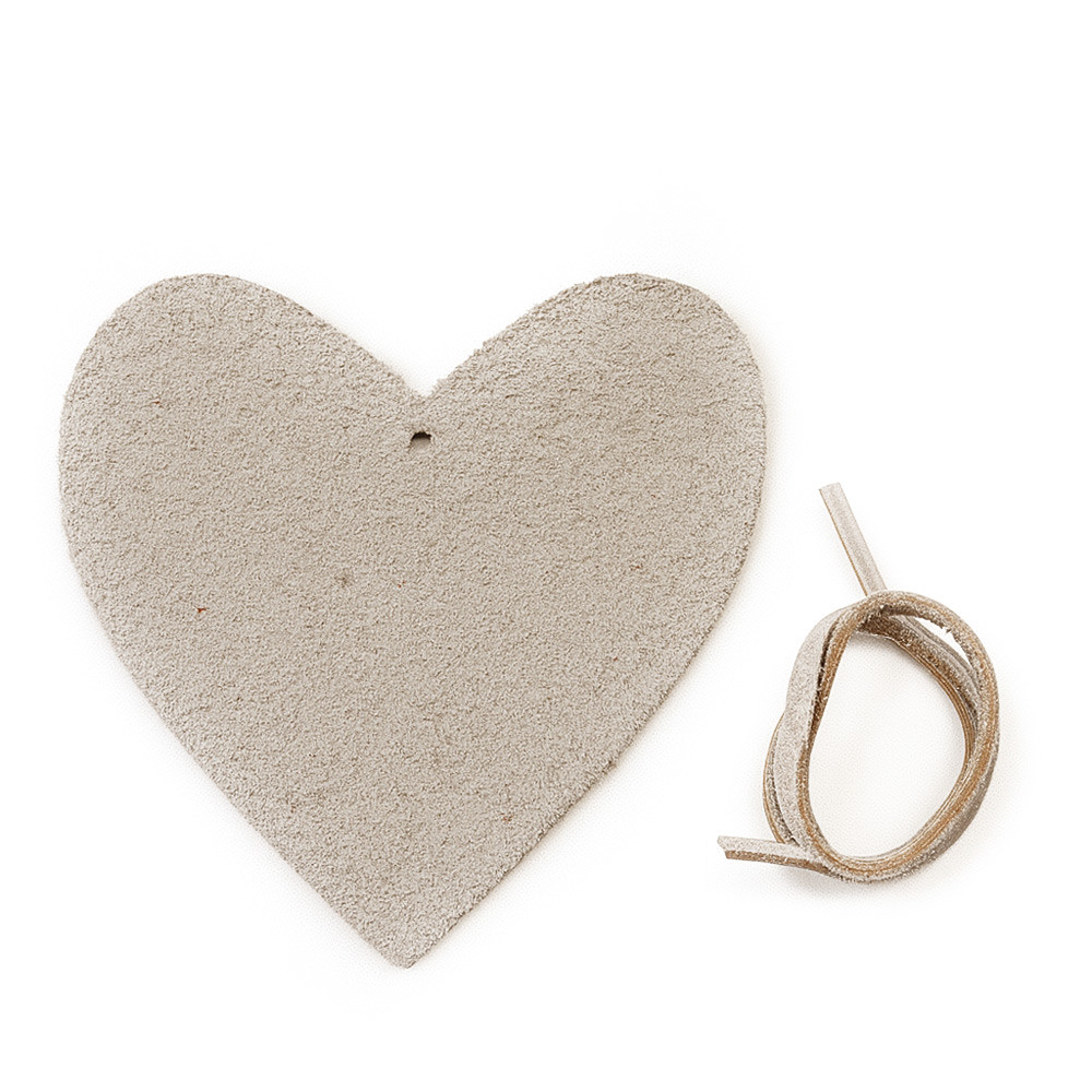 Zlatá vánoční ozdoba srdce Ayane