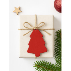 Červená vánoční ozdoba stromeček Yevheniy