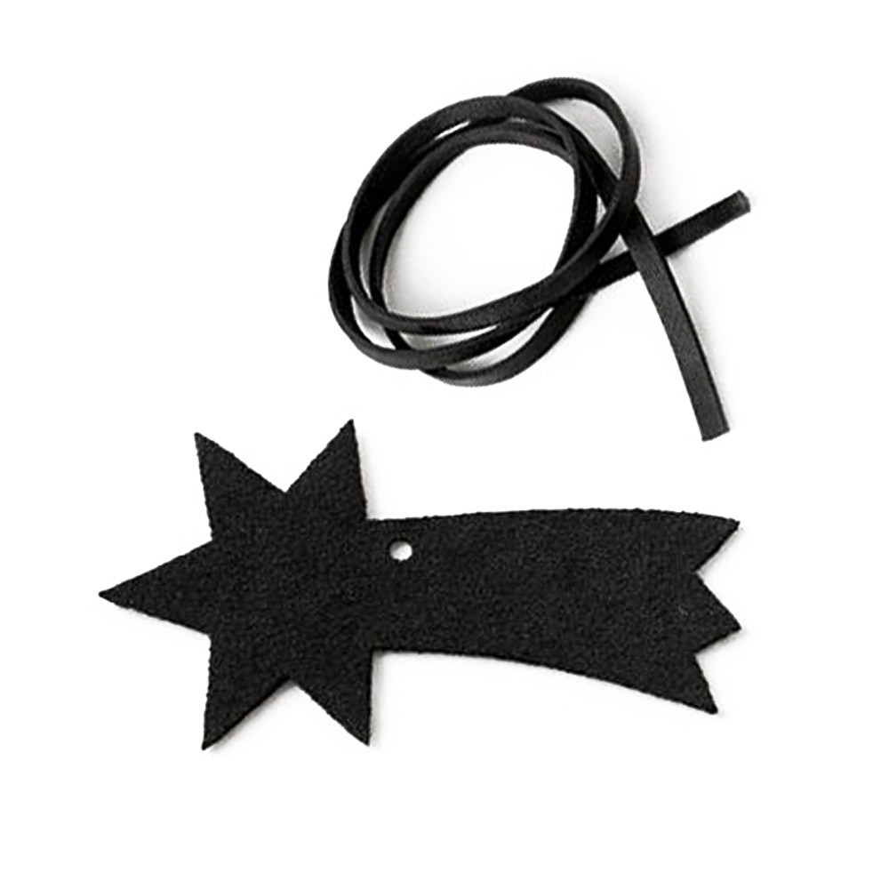 Černá vánoční ozdoba stromeček Robbins