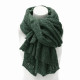 Tmavě zelený dámský pletený šátek Galina