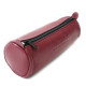 Bordově červený kožený jednokomorový penál Mando