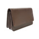 Hnědá pánská kožená dokladová etue Genevi