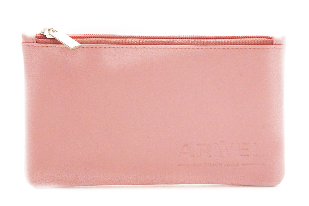 Světle růžová kožená etue Kaylee