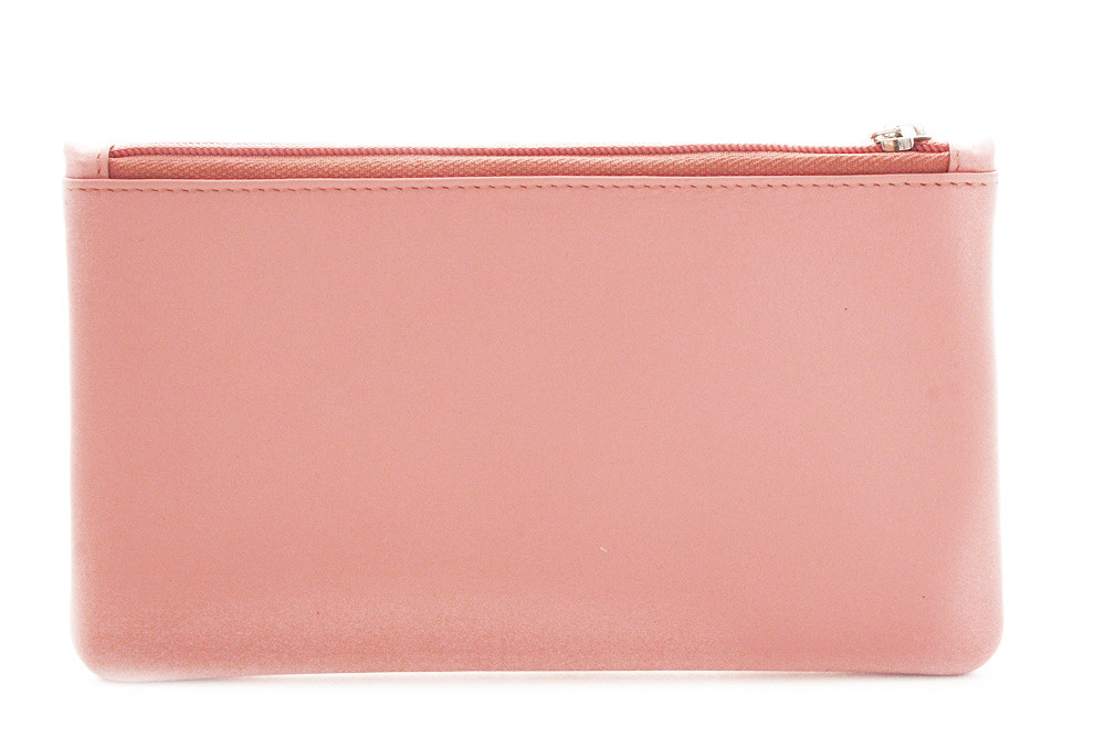 Světle růžová kožená etue Kaylee