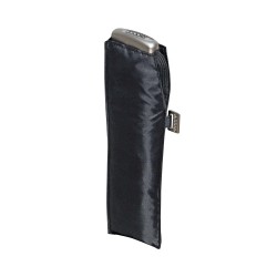 Černý Slim Uni skládací mechanický elegantní dámský deštník Omnie