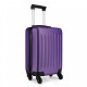 Fialový cestovní velmi kvalitní prostorný kufr Bartie