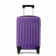 Fialový cestovní velmi kvalitní prostorný kufr Bartie