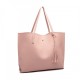 Růžová dámská elegantní kabelka pro formáty A4 Aara
