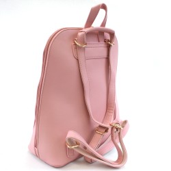 Růžový praktický dámský batoh/kabelka Proten