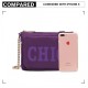 Fialová trendy crossbody kabelka Zayna