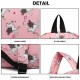 Růžový netradiční batoh s obrázky jednorožců Zaclyn