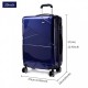Modrý cestovní kvalitní prostorný malý kufr Zion
