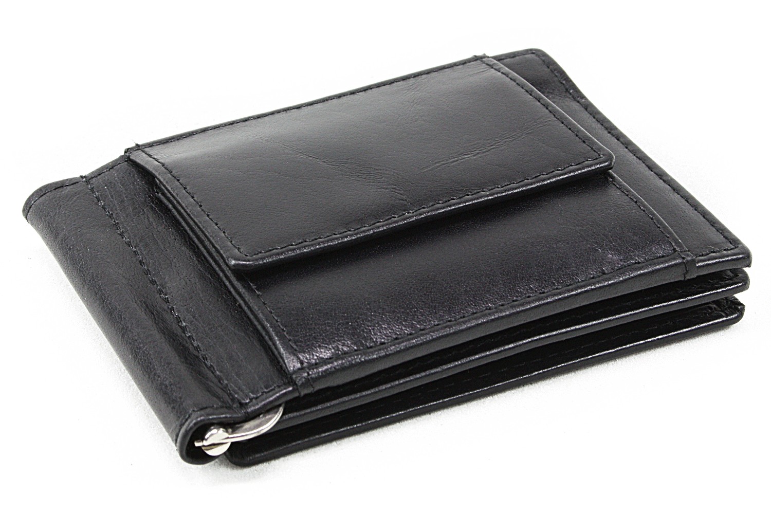 Černá pánská kožená peněženka Miles
