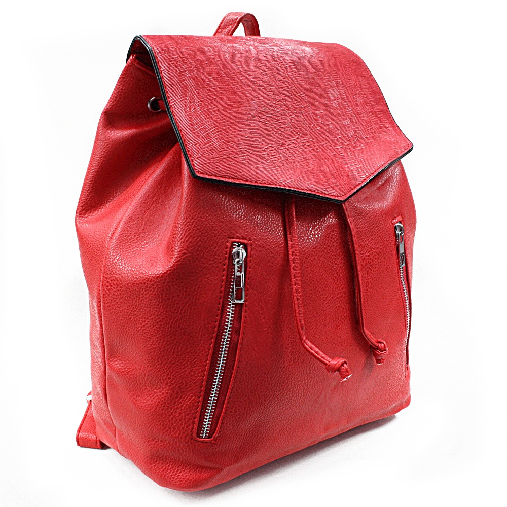Červený elegantní batoh Renee