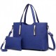 Modrý dámský kabelkový set 2v1 Triel