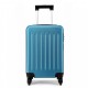 Modrý cestovní kvalitní prostorný velký kufr Bartie