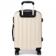 Béžový cestovní kvalitní prostorný set kufrů 3v1 Corbin