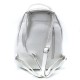 Bílý dámský stylový praktický batoh Laurencia