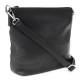 Černá malá crossbody dámská kabelka Cordelia