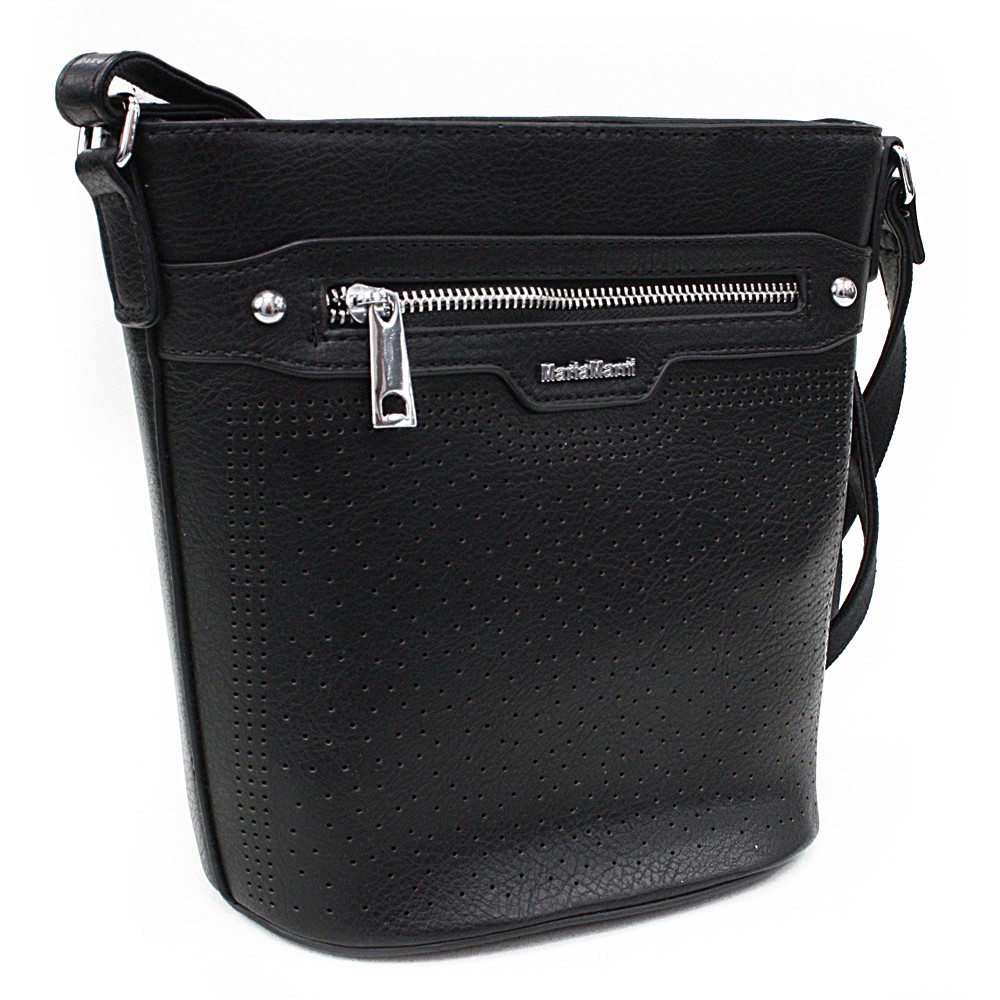 Černá menší crossbody dámská kabelka Fernne
